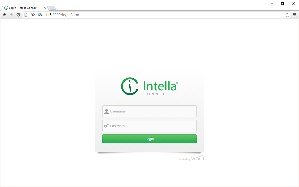 Logging into shared case