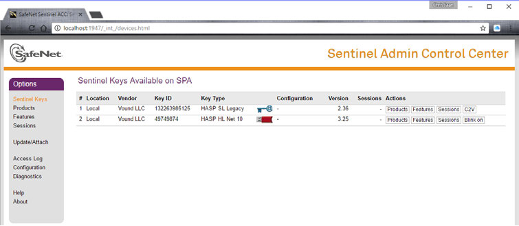 Admin Control Center