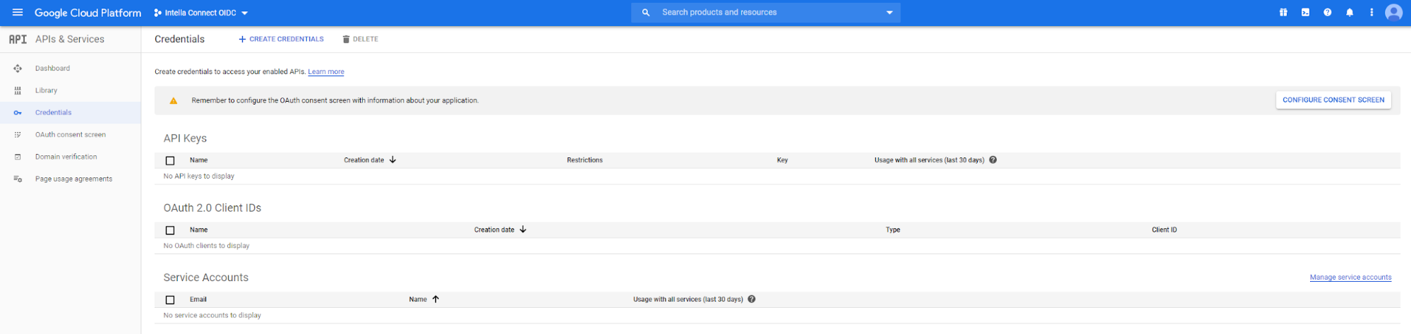 SSO with Intella Connect and Google step 5