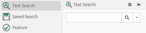 Search panel