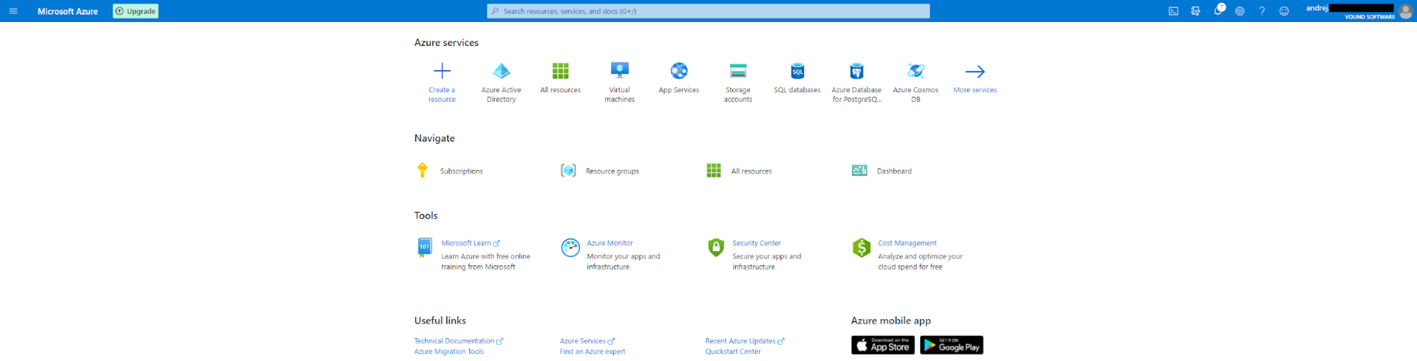 Configuring Microsoft Azure as SSO provider step 1