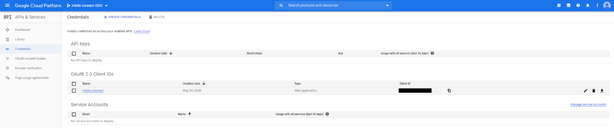 Configuring Google as SSO provider step 16
