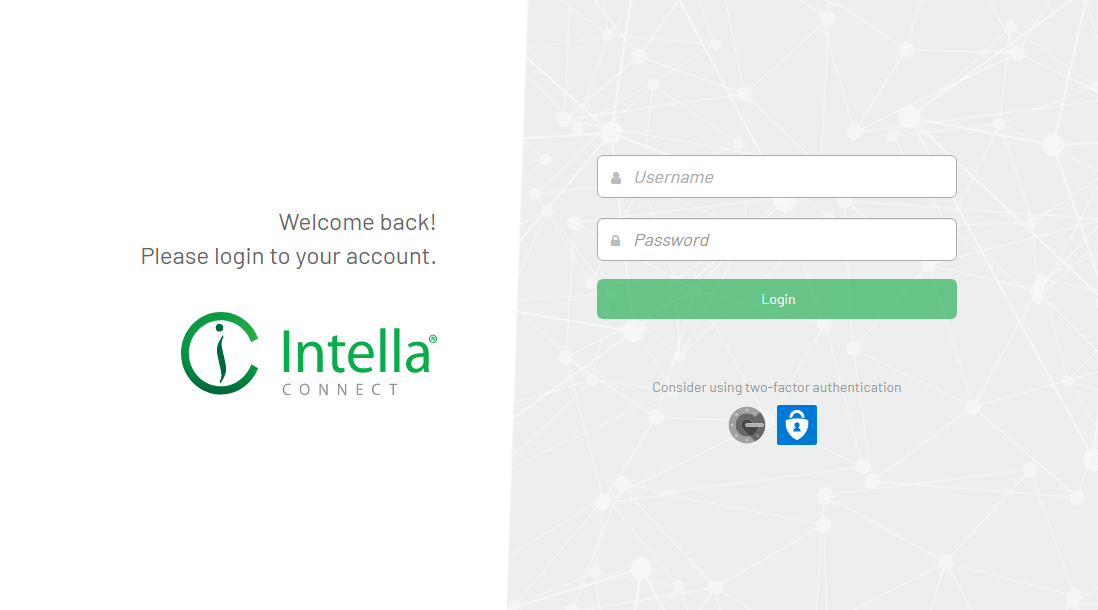Logging into shared case