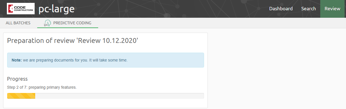 Preparing Predictive Coding review