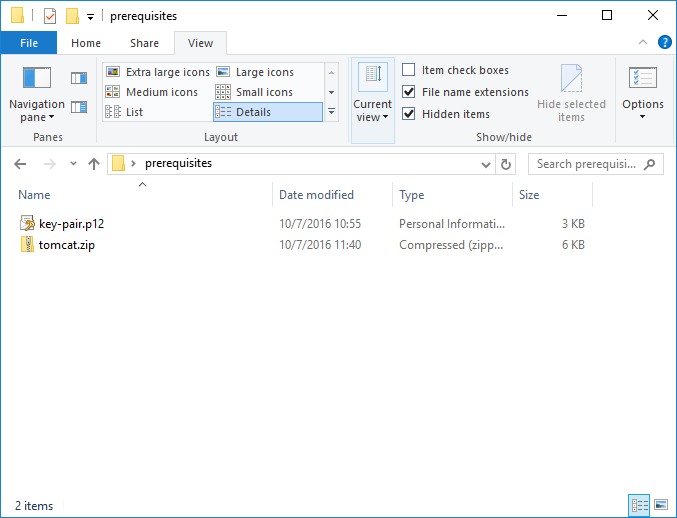 Certificate Downloaded