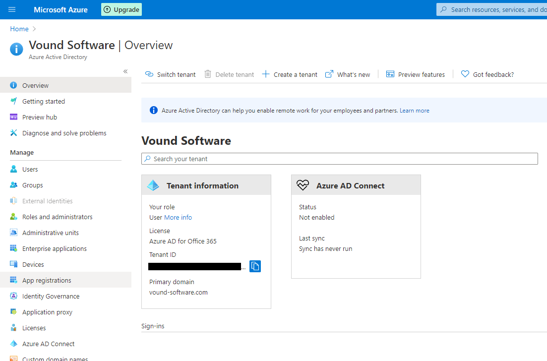 Configuring Microsoft Azure as SSO provider step 3