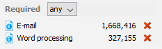desktop search required multiple