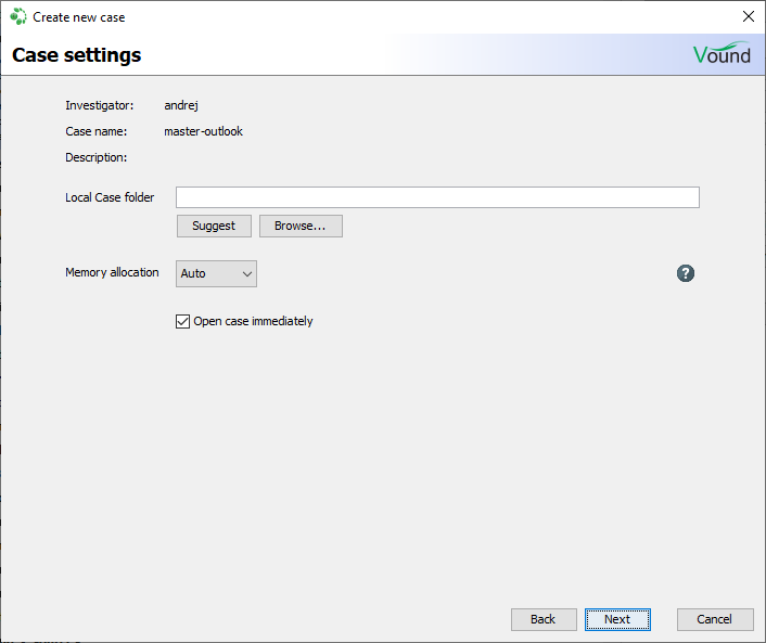 desktop add remote case case settings